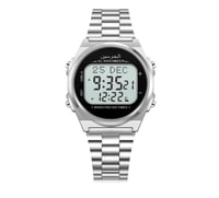 ساعة الحرمين الكلاسيكية الجديدة 6467-HA شاشة عريضة...