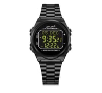 ساعة الحرمين الكلاسيكية الجديدة 6467-HA شاشة عريضة...