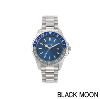 ساعة بلاك مون رجالي استيل BM2032