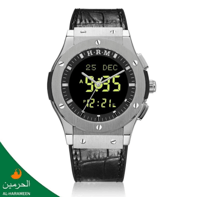 ساعة الحرمين الرجالية جلد فاخر HA-6108 قياس 48MM -...