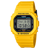 ساعة جي شوك كاسيو رجالي اصفرDW-5600REC-9