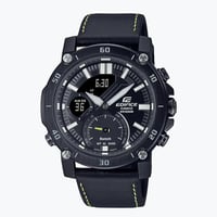 ساعة كاسيو جلد رجالي ECB-20CL-1A