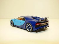 Bugatti Chiron year light blue / dark blue 1:43 Al...