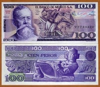 المكسيك فئة 100بيزو أنسر
