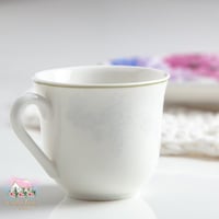 4149 طقم الزهور الريفية للقهوة التركية