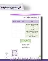 ملف الإنجاز الذكي - مدير\ة المدرسة شامل ملف الأداء...