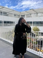 عباية باكمام شك خرز