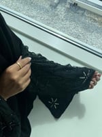 عباية باكمام شك خرز