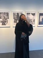 عباية باكمام شك خرز