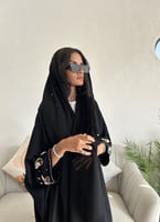 عباية الفراشات - شك خرز