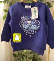 سويت شيرت كينزو مطرز