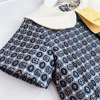 فستان قوتشي أزرق راقي