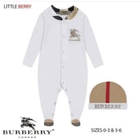 طقم بيربري افرول مع قبعة