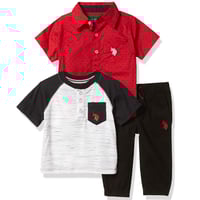 بدلة بولو طقم 3 قطع