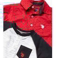 بدلة بولو طقم 3 قطع