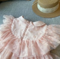 فستان فيندي تل مطرز