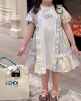 فستان فيندي انيق بألوان زاهية