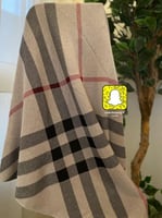 بطانية بيربري كاروهات للجنسين