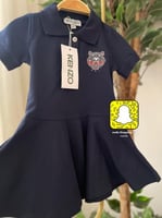 فستان كينزو كحلي