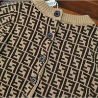 طقم فيندي صوف ناعم