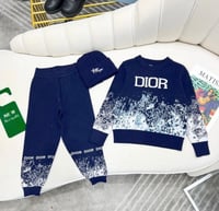 بدلة ديور صوف مع القبعة