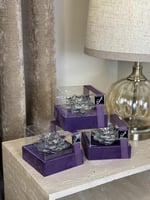 مبخره كرستاليه على شكل ورده