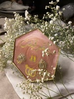 لوحه قبلت بك لتقديم الدبل بدون اسماء مقاس 15 سم