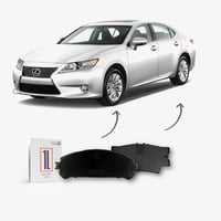 بكج فحمات امامي وخلفي لكزس اي اس2013 - 2015