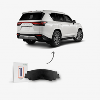 طقم فحمات خلفي لكزس ال اكس600 2022 - 2025