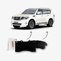 بكج فحمات امامي وخلفي نيسان باترول بلاتينيوم 2010...