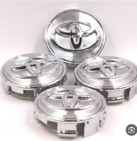 غطاء جنط تويوتا كامري نيكل خشن قطعة واحدة