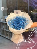 باقة ورد جبسوفيليا الازرق