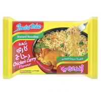 اندومي دجاج بنكهةكاري حبة