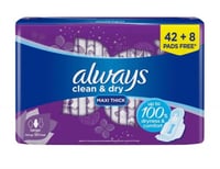 الويز بنفسجي فوط صحية 50فوطة