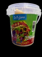 حلوي جيلي بيتزاء عبة صغير 120ج