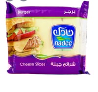 جبنة نادك شرايح برجر عادية 200ج