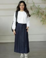 مريول مدرسي قميص وتنورة