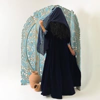 عباية بليزر باربي مع مخمل