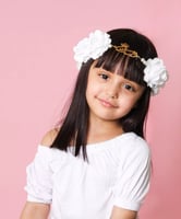 طوق اطفال بالاسم مع التاج