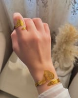 خاتم الحرف العربي المزخرف على طلبك