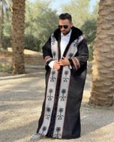 فروة رجالي شمواه مطعمه بأطراف سدو سيفين ونخله