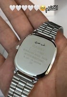 ساعة كاسيو LTP كابلز اسود بحفر حسب الطلب