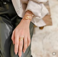 اسواره وخاتم نسائي أنيق حسب الطلب