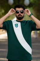 تيشرت نادي الاهلي باللون الاخضر والابيض