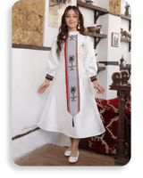 فستان يوم التأسيس بناتي فخم