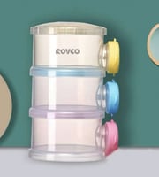 حافظة حليب الأطفال المجفف