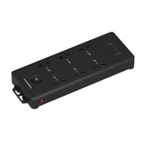 توصيلة باورلوجي 3 متر 6 منافذ طاقة مع منفذين C ومن...