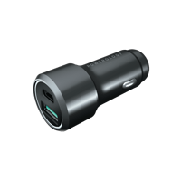 باورلوجي شاحن سيارة الومنيوم 36 واط بي دي وكوالكم...