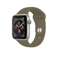 سوار ساعة أبل سيلكون مقاس 45/44/42 ملم من فاد - زي...