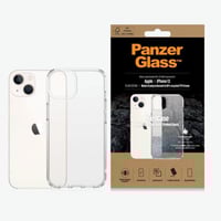 بانزر جلاس كفر حماية مقاوم للصدمات أيفون 13 - شفاف